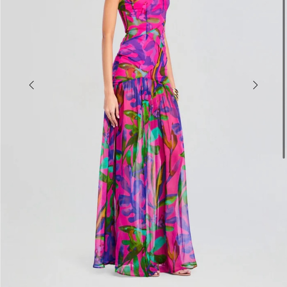 RETROFETE- NICOLE CHIFON DRESS